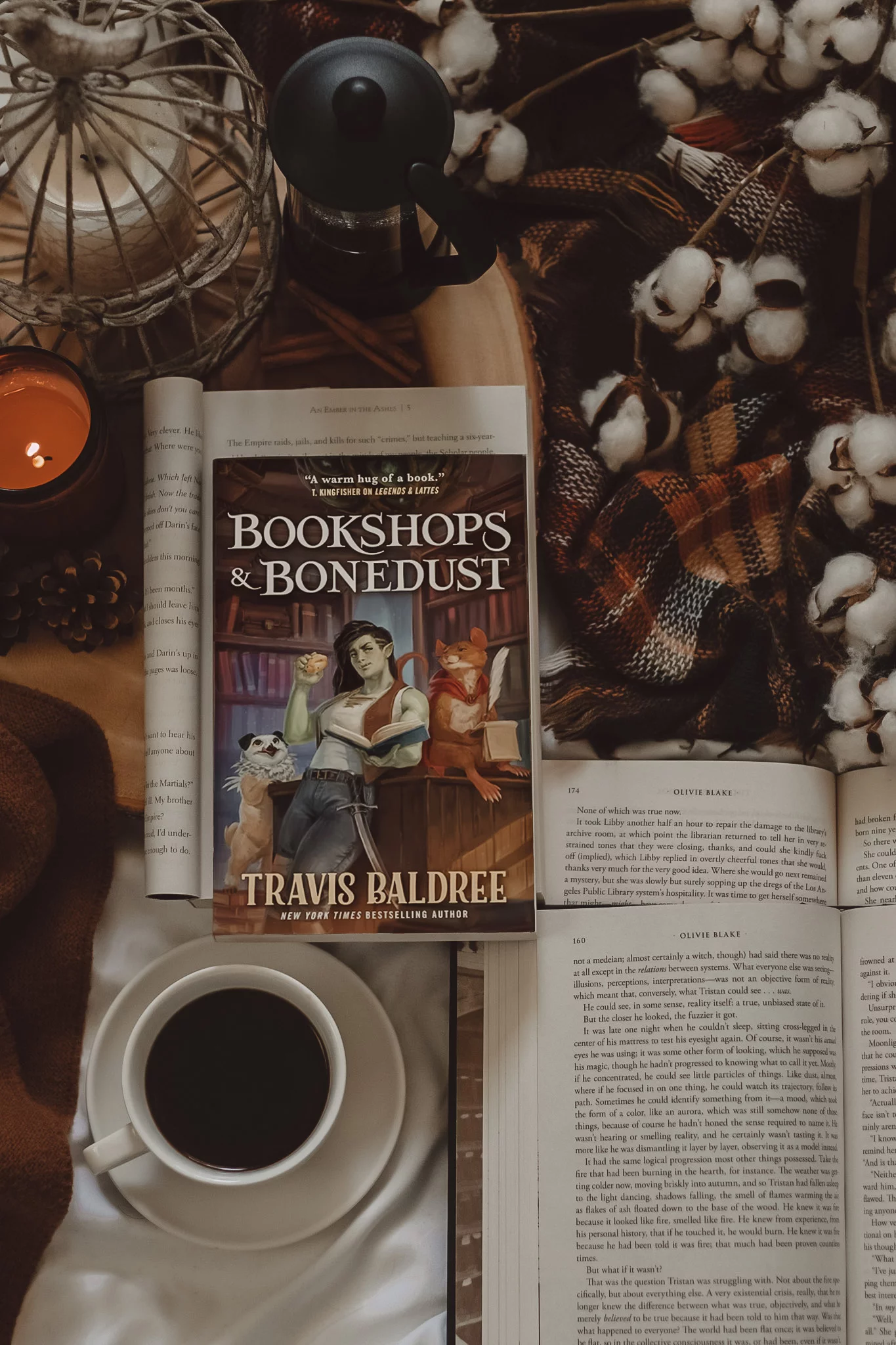 Why “Bookshops & Bonedust” is the Next Cozy Fantasy You Need to Read by The Espresso Edition cozy bookish blog