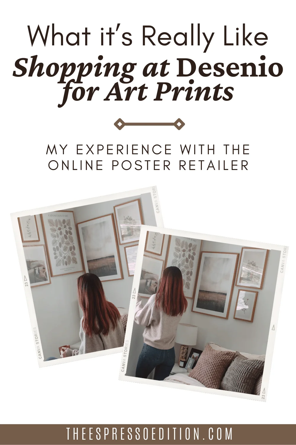 What It's Really Like to Shop at Desenio for Art Prints by The Espresso Edition cozy book and lifestyle blog
