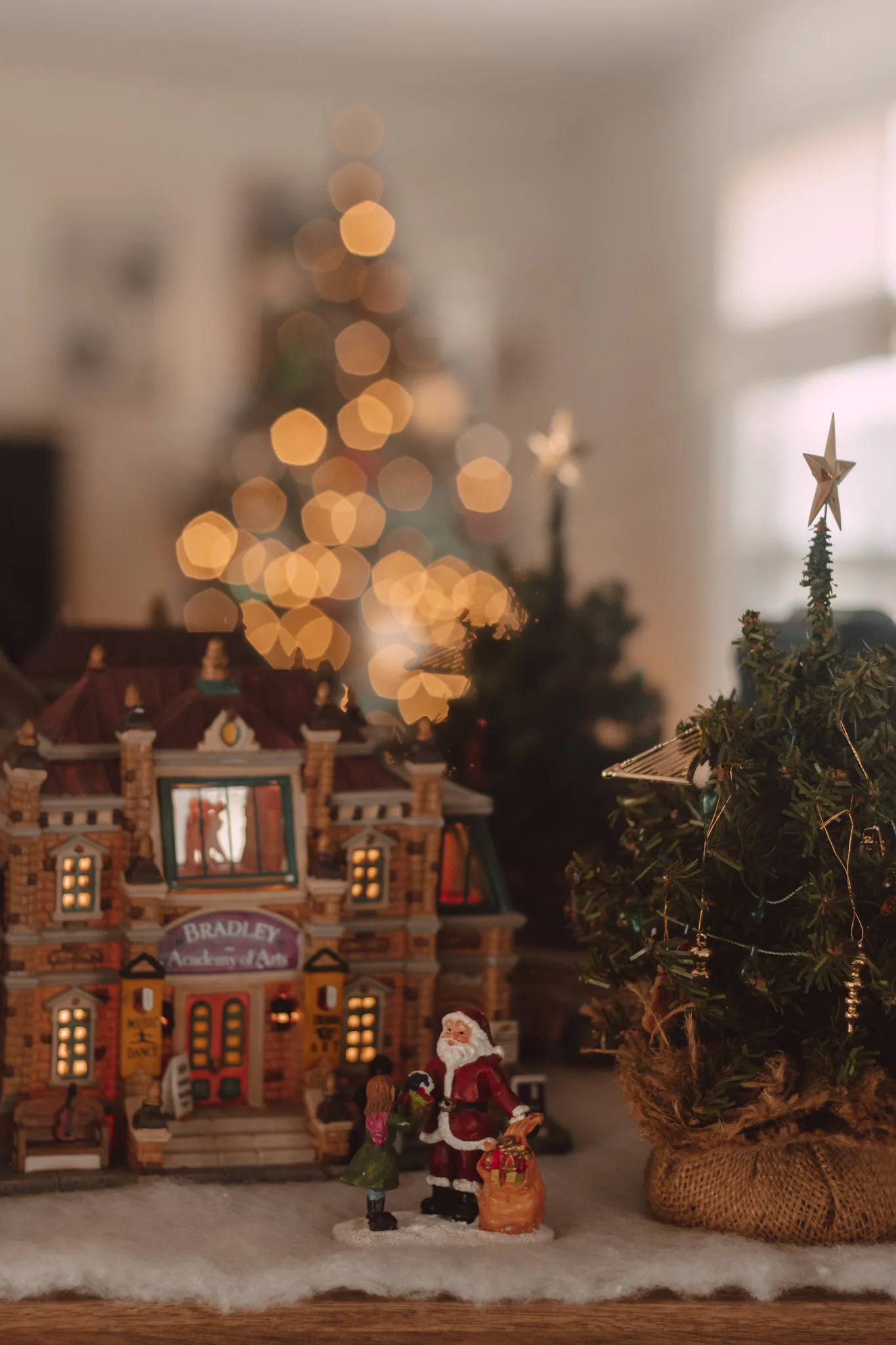 How to Decorate Your Home with a Holiday Village by The Espresso Edition cozy book and lifestyle blog