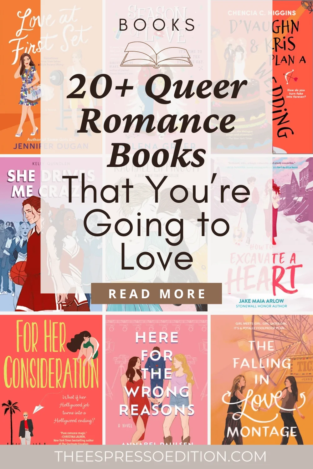 20+ Queer Romance Books That You're Going to Love by The Espresso Edition cozy bookish blog