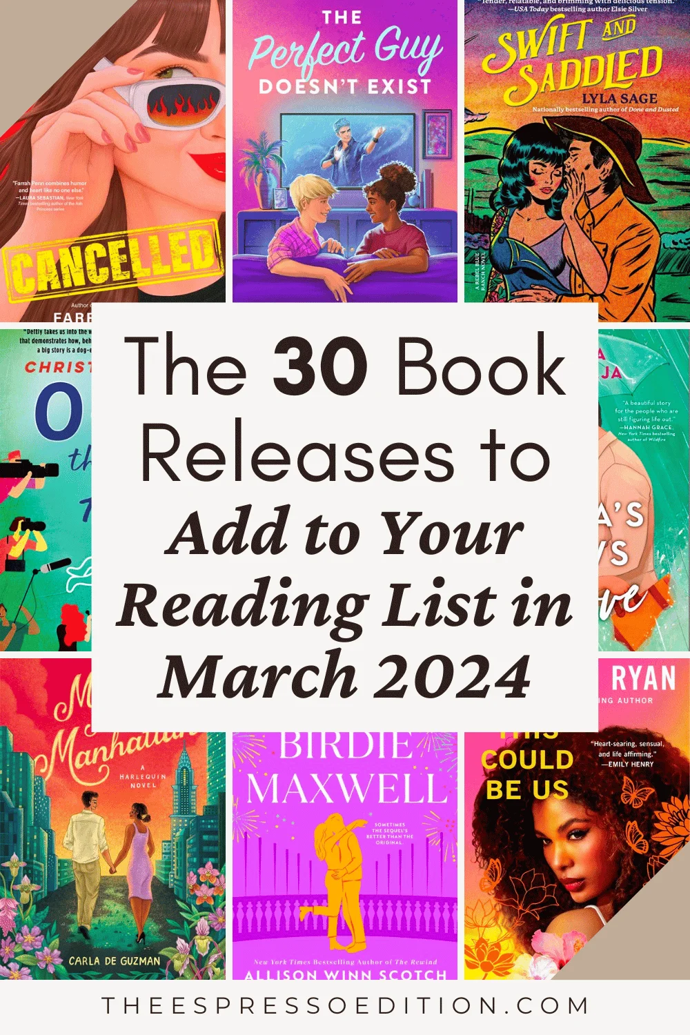 30 New Book Releases In March 2024 To Add To Your Reading List The