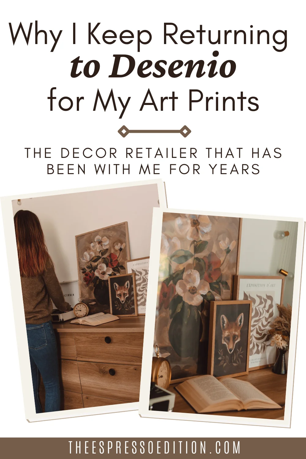 Why I Keep Returning to Desenio for My Art Prints by The Espresso Edition cozy lifestyle blog