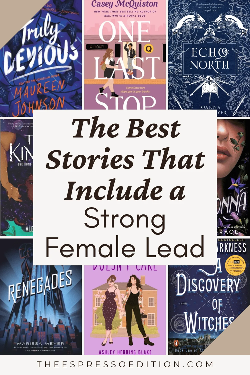 The Best Stories That Include a Strong Female Lead by The Espresso Edition cozy bookish blog