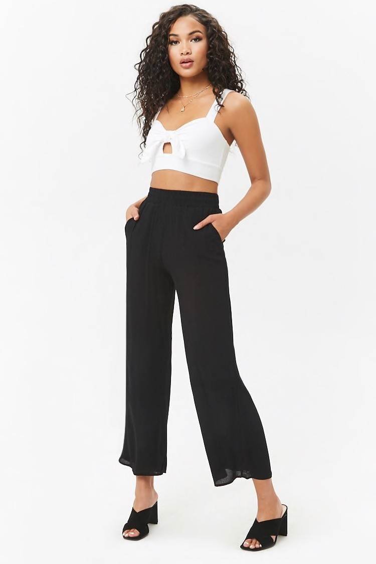 Forever 21 High-Waist Palazzo Pants