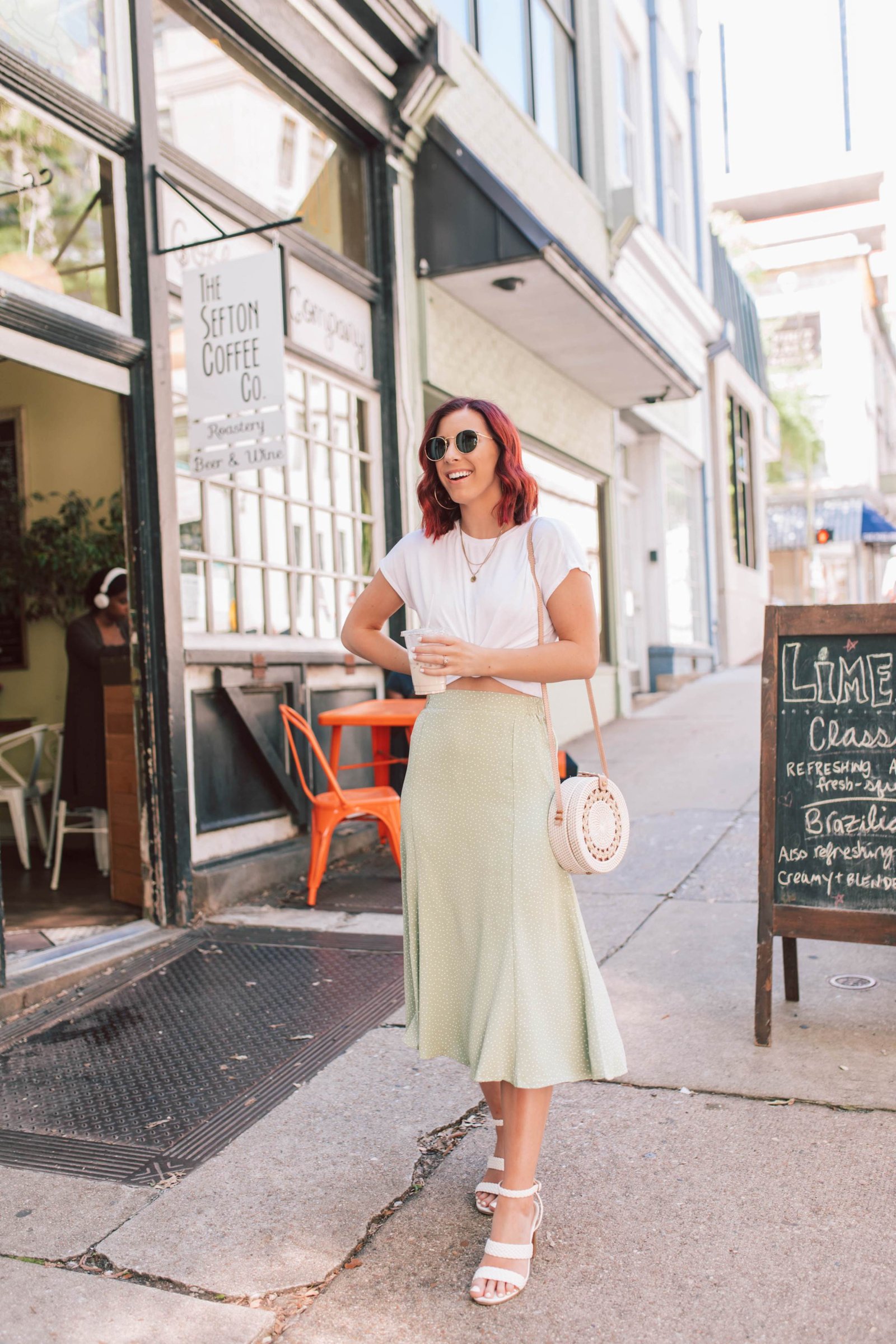 Casual Summer Skort Outfit - YesMissy  Skort outfit, Skort outfit ideas,  How to style a skort