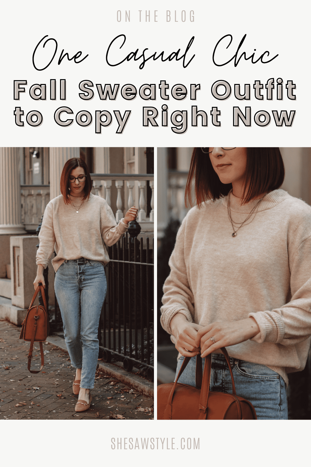 Styling Now: Slouchy Sweaters and Mom Jeans - Obsessions Now