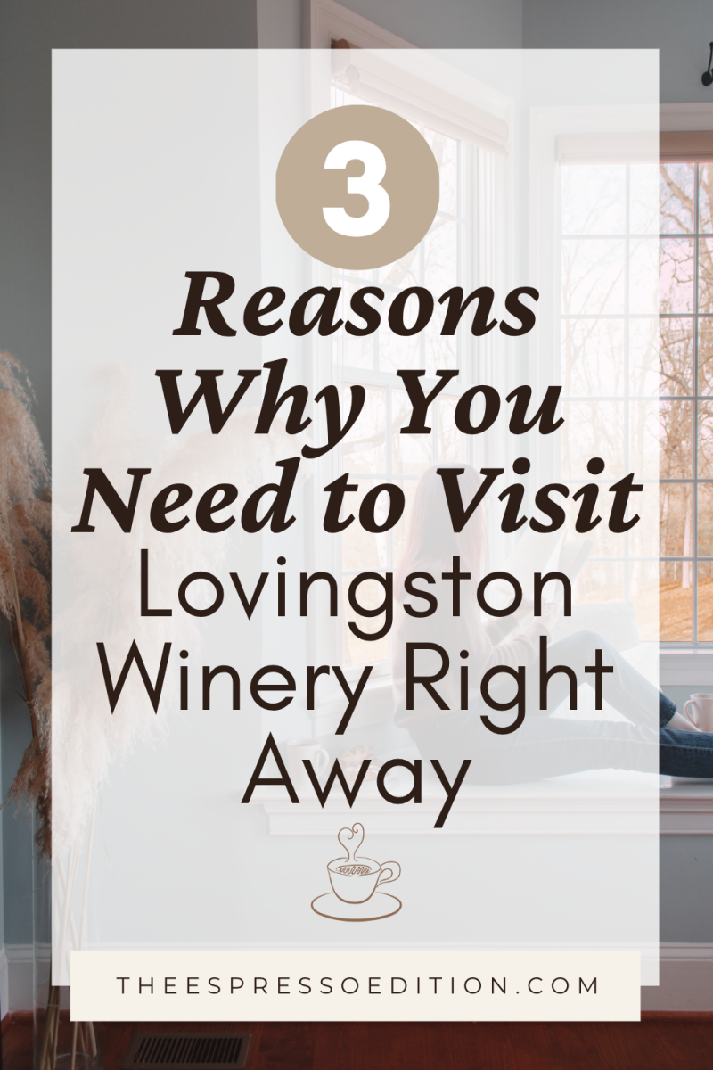 3 Reasons Why You Need to Visit Lovingston Winery Right Away by The Espresso Edition cozy book and lifestyle blog