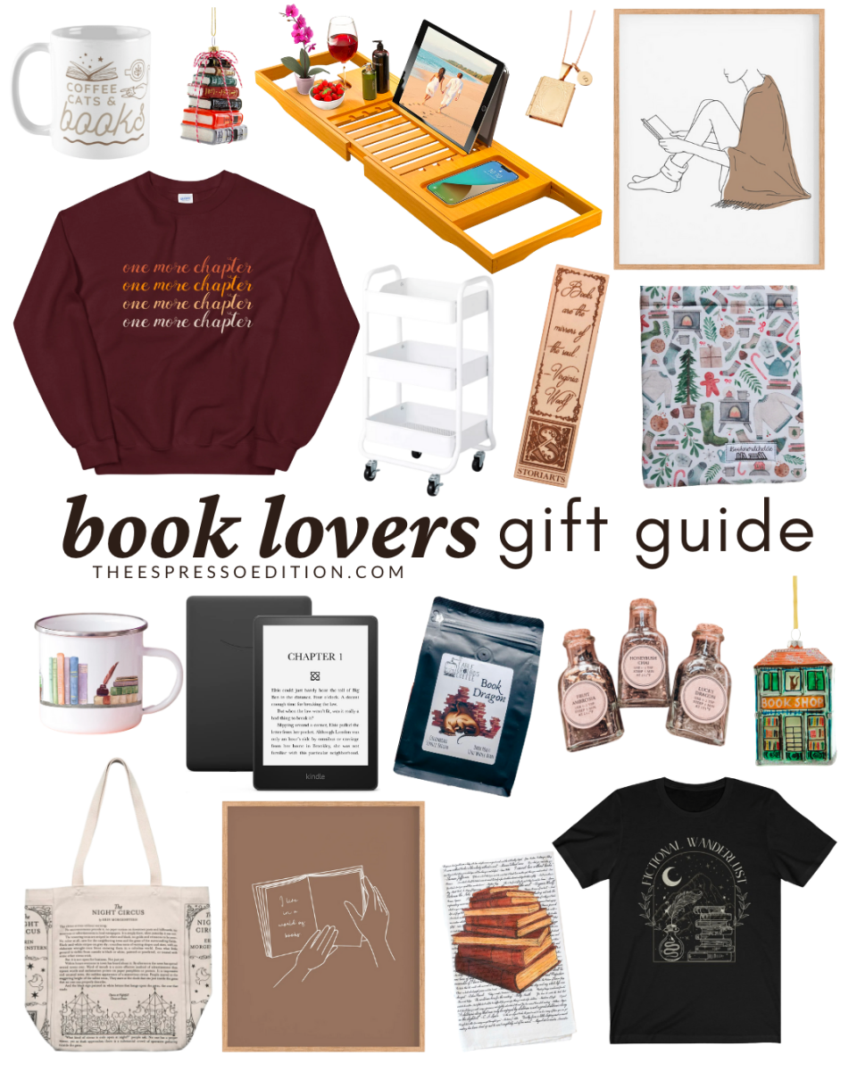 Book Lovers Bookish Gifts Guide by The Espresso Edition cozy book and lifestyle blog