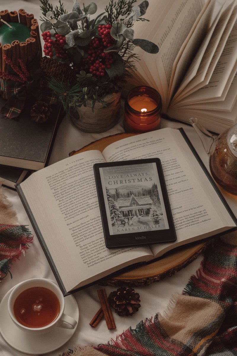 Book Review of Love Always Christmas by Karen Schaler by The Espresso Edition cozy book and lifestyle blog