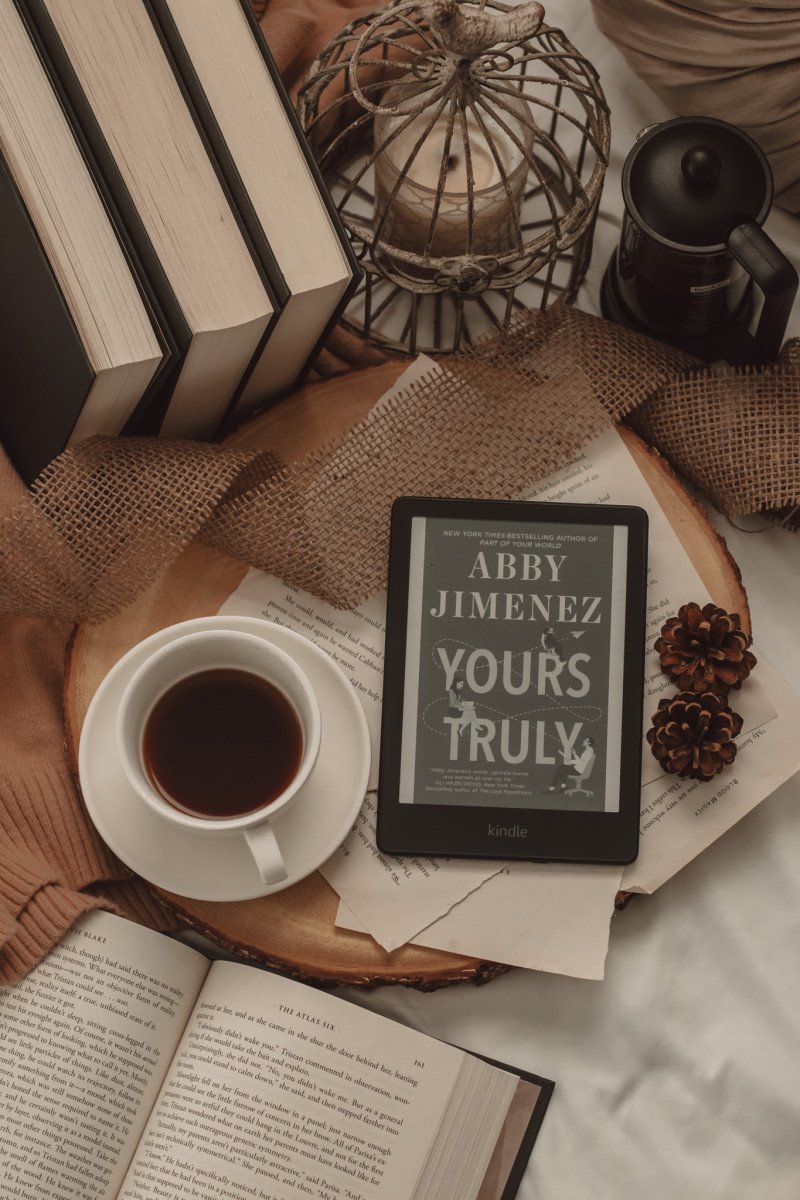 Book Review: Yours Truly by Abby Jimenez by The Espresso Edition cozy lifestyle and book blog