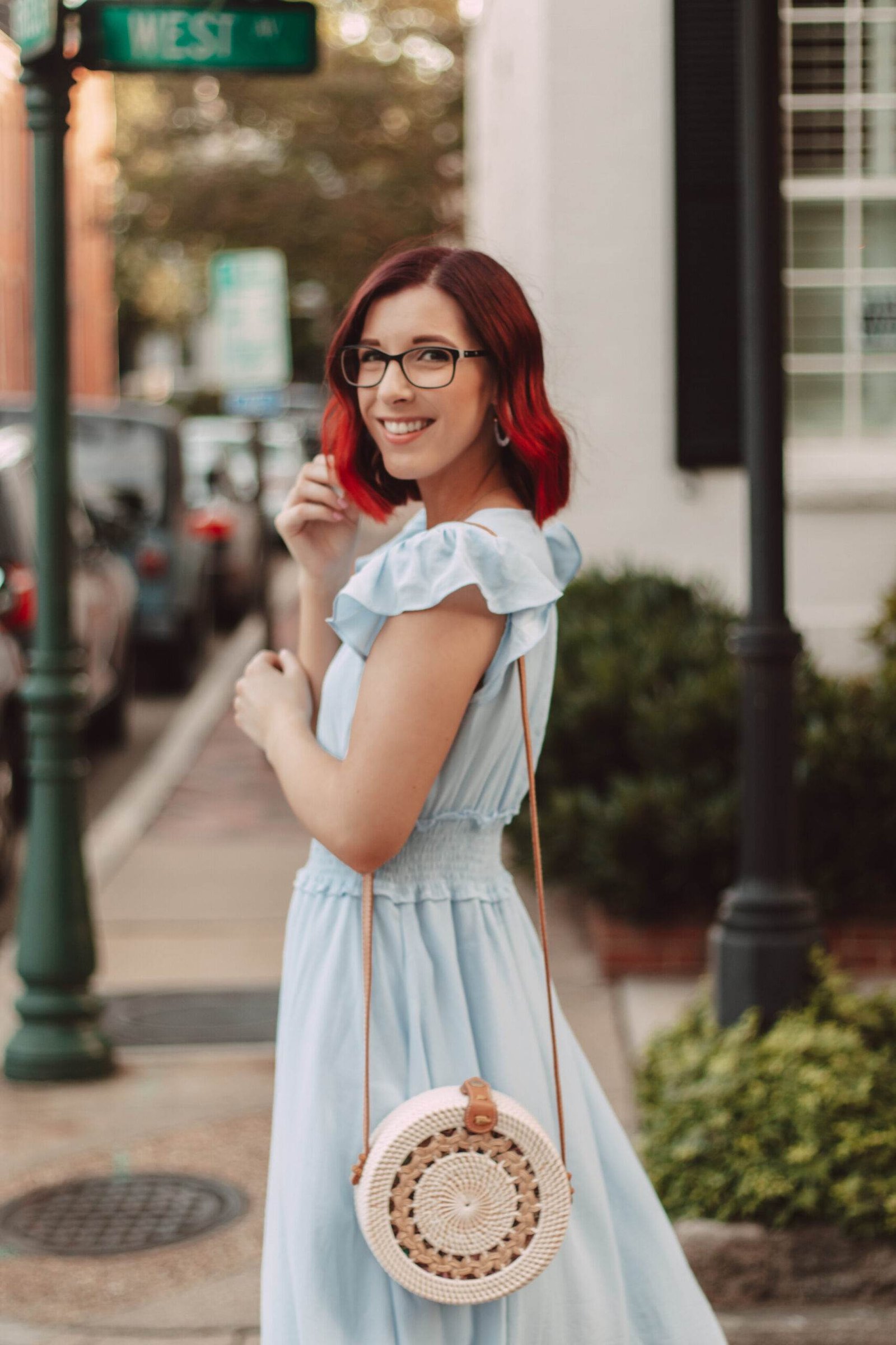 I'm seriously obsessed with this perfect flowy summer midi dress