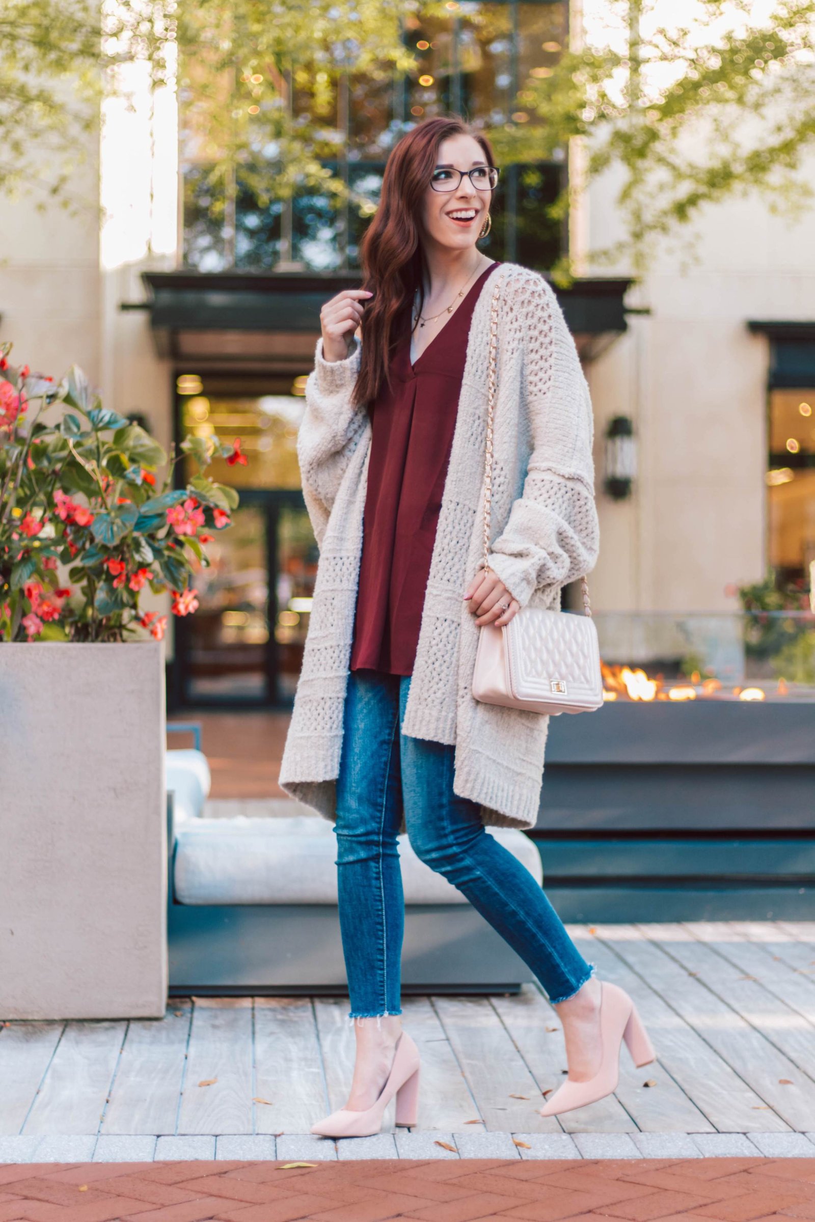 The Coziest Casual Valentine's Day Outfit