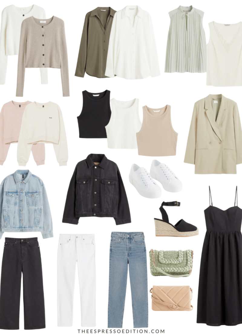 How to Easily Create Endless Outfits for Your Spring Vacation
