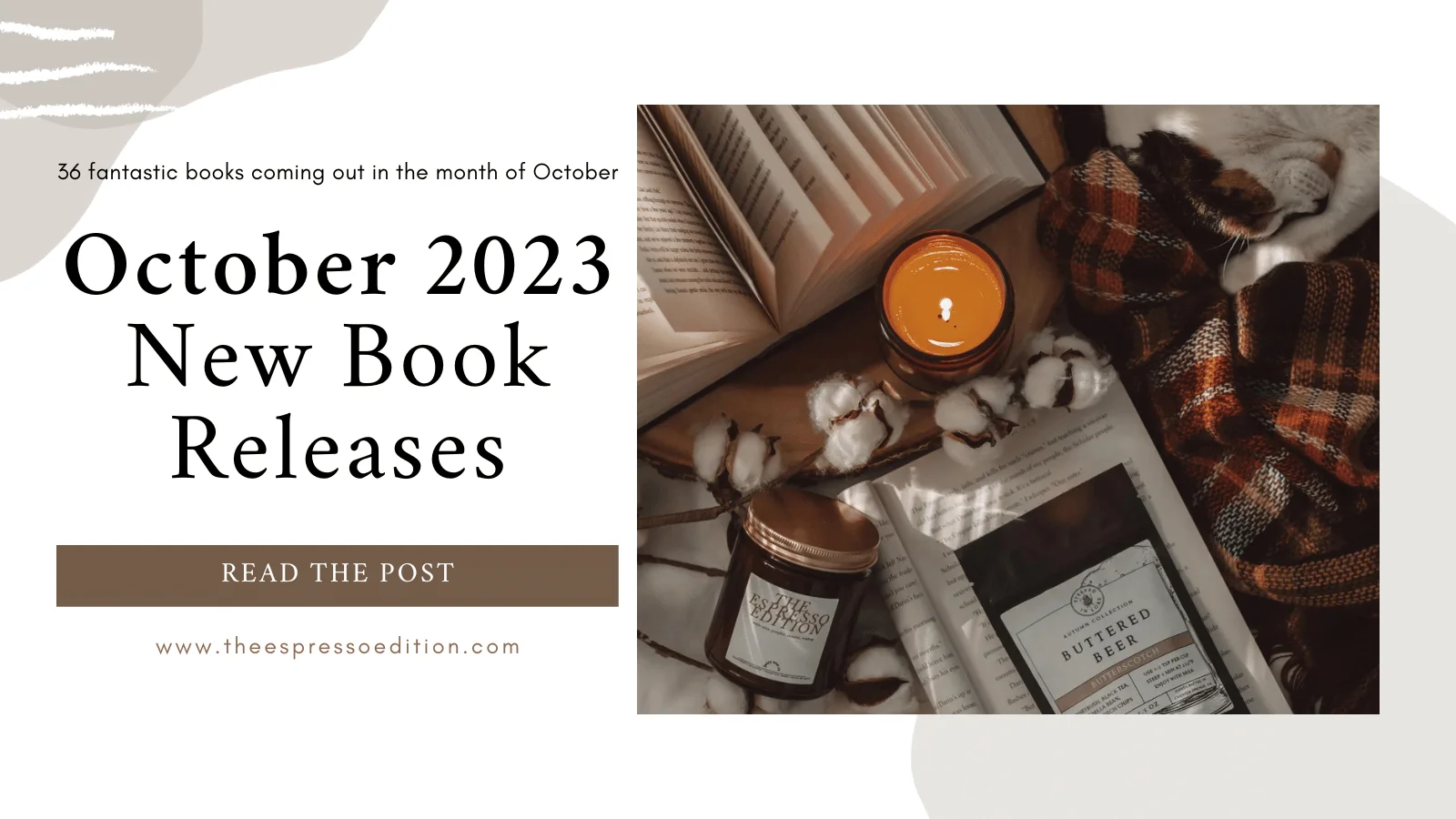 New book Releases for October 2023