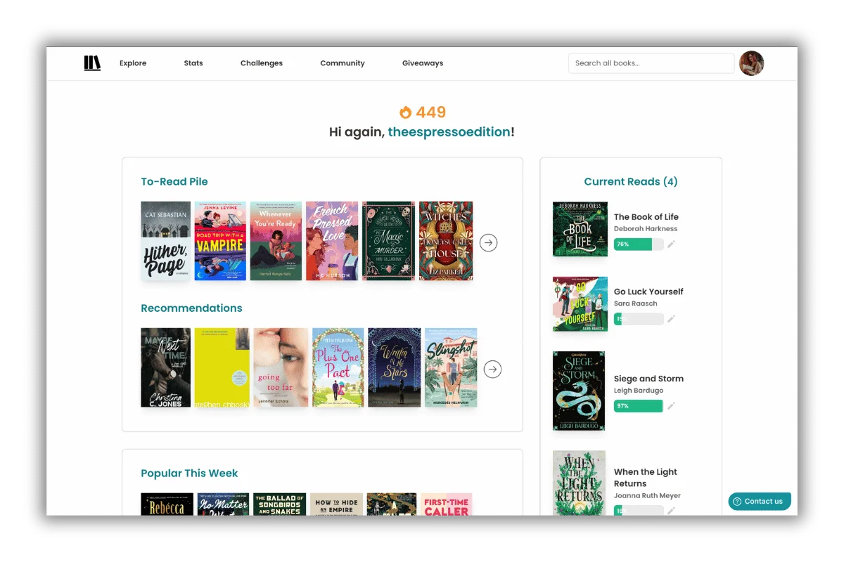 What is The StoryGraph and Why Do I Prefer it Over Goodreads? by The Espresso Edition cozy bookish blog
