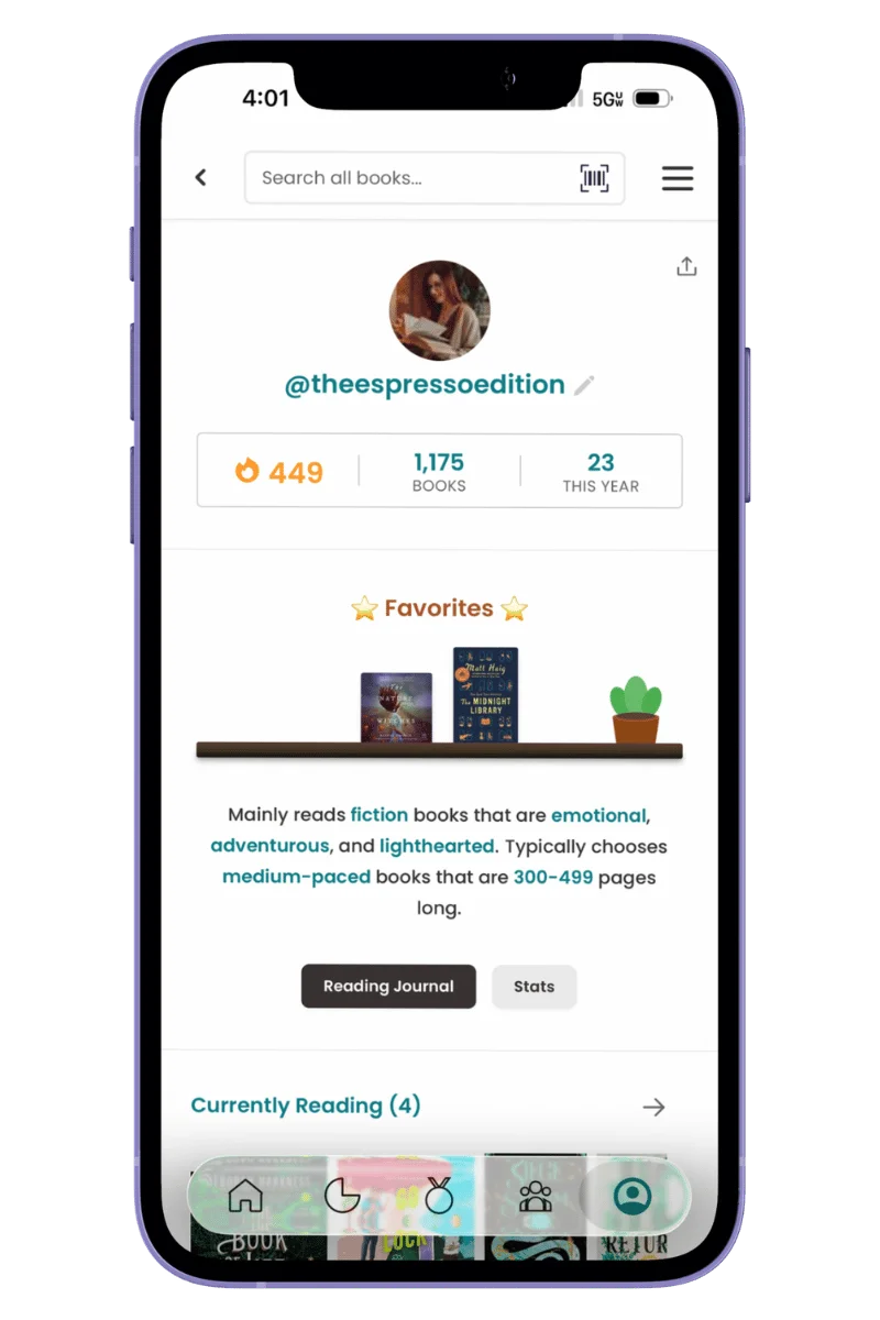 What is The StoryGraph and Why Do I Prefer it Over Goodreads? by The Espresso Edition cozy bookish blog